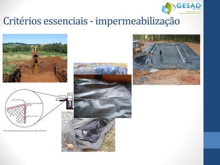 Critérios essenciais - impermeabilização  