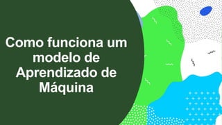 Como funciona um
modelo de
Aprendizado de
Máquina
 