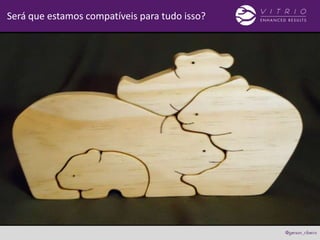 Será que estamos compatíveis para tudo isso?
 