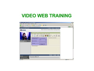 VIDEO WEB TRAINING 