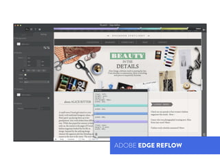 ADOBE EDGE REFLOW
 
