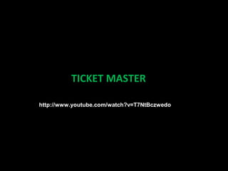TICKET MASTER

http://www.youtube.com/watch?v=T7NtBczwedo
 
