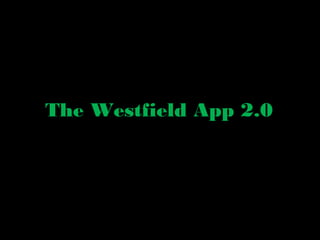 The Westfield App 2.0

http://www.youtube.com/watch?v=uR_dl8FIDDE
 