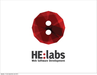 sábado, 15 de dezembro de 2012
 