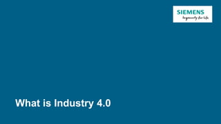What is Industry 4.0
 
