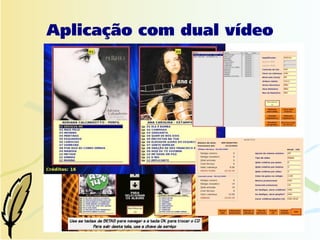Aplicação com dual vídeo
 