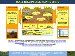 IDEAL E TER A BASE COM PLANTIO DIRETO
 
