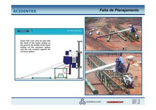 ACIDENTES   Falta de Planejamento
 