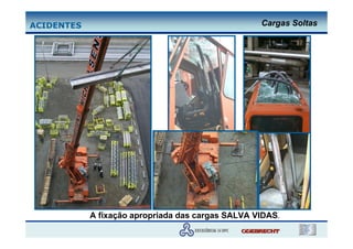 ACIDENTES                                          Cargas Soltas




            A fixação apropriada das cargas SALVA VIDAS.
 
