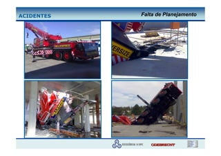 ACIDENTES   Falta de Planejamento
 