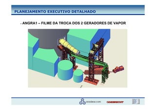 PLANEJAMENTO EXECUTIVO DETALHADO


  -   ANGRA1 – FILME DA TROCA DOS 2 GERADORES DE VAPOR
 