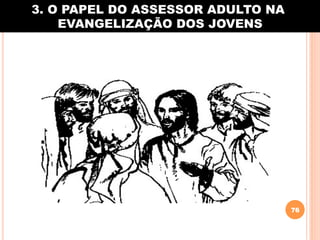 3. O PAPEL DO ASSESSOR ADULTO NA
EVANGELIZAÇÃO DOS JOVENS

76

 