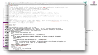 PLC Vulnerability Example
Published by Digital Bond in January 2012
Firmware
Best Config
Web
Fuzzing
Exhaustion
Undoc Features
Backdoors
Ladder Logic
N/A N/A
"x" indicates the vulnerability is present in
the system and is easily exploited
“!” indicates the vulnerability
exists but exploit is not available
“v” indicates the system lacks this
vulnerability.
 