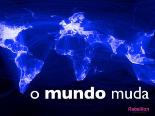 o mundo muda	

 