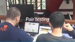 Pair testing
 