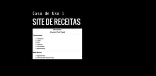 Custom Post Types, Custom Taxonomies e Meta boxes