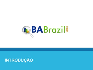 INTRODUÇÃO
 