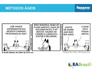 MÉTODOS ÁGEIS
 