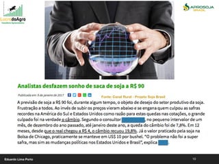 10
Fonte: Canal Rural - Projeto Soja Brasil
Eduardo Lima Porto
 