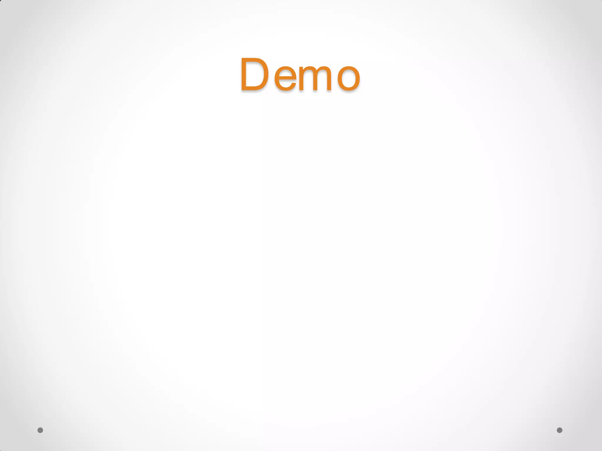 Demo 