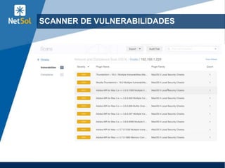 SCANNER DE VULNERABILIDADES
 