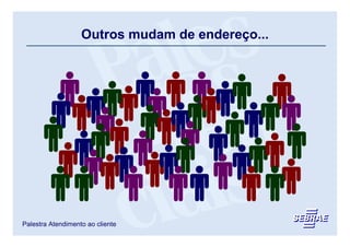 Outros mudam de endereço...




Palestra Atendimento ao cliente
 