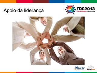 Globalcode – Open4education
Apoio da liderança
 