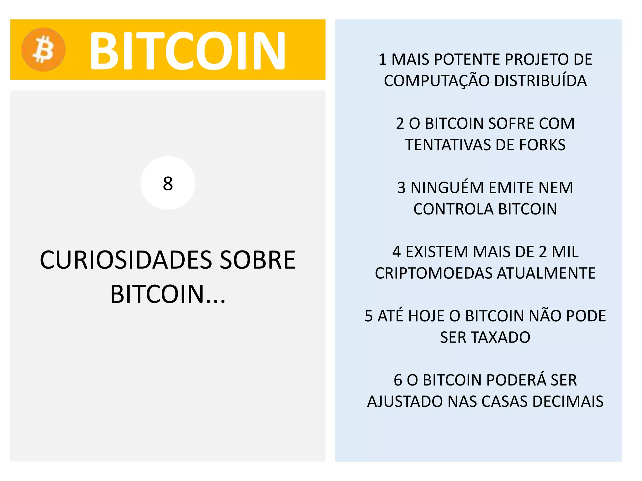 Palestra Sobre Bitcoin (Explicacao Detalhada) | PPTX