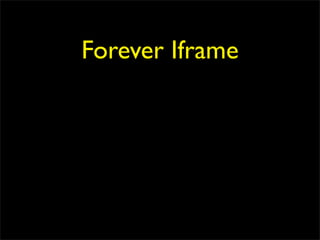 Forever Iframe
 