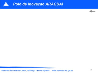 Polo de Inovação ARAÇUAÍ




                           78
 