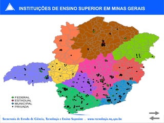 INSTITUIÇÕES DE ENSINO SUPERIOR EM MINAS GERAIS 