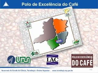 Polo de Excelência do Café




                             113
 
