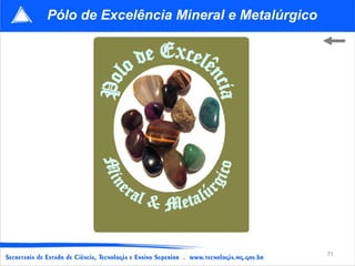 Pólo de Excelência Mineral e Metalúrgico 