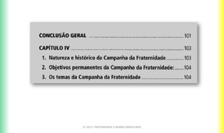 CF 2017: FRATERNIDADE E BIOMAS BRASILEIROS
 