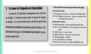 CF 2017: FRATERNIDADE E BIOMAS BRASILEIROS
 