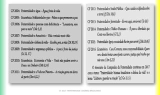 CF 2017: FRATERNIDADE E BIOMAS BRASILEIROS
 