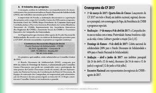 CF 2017: FRATERNIDADE E BIOMAS BRASILEIROS
 