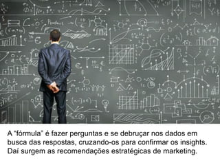 Nosso site teve 5 mil
visitas no mês passado. Isso é bom
ou ruim?
Seus resultados de marketing devem ser avaliados de forma
integrada, sempre do ponto de vista do seu negócio.
 