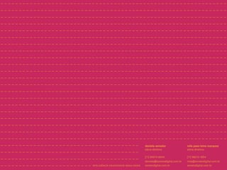 Quanto menor o budget disponível, mais importante ainda é a
análise de resultados.
 