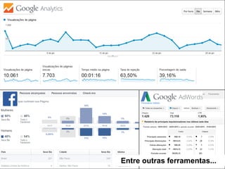 Entre outras ferramentas...
 