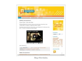 Blog nNovidades.
 