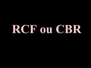 RCF ou CBR
 