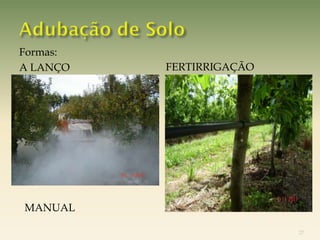 Formas:
A LANÇO   FERTIRRIGAÇÃO




MANUAL

                          27
 