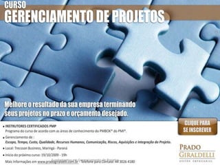 Fundamentos em Gerenciamento de Projetos73