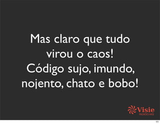 Padrões Web passado, presente, futuro