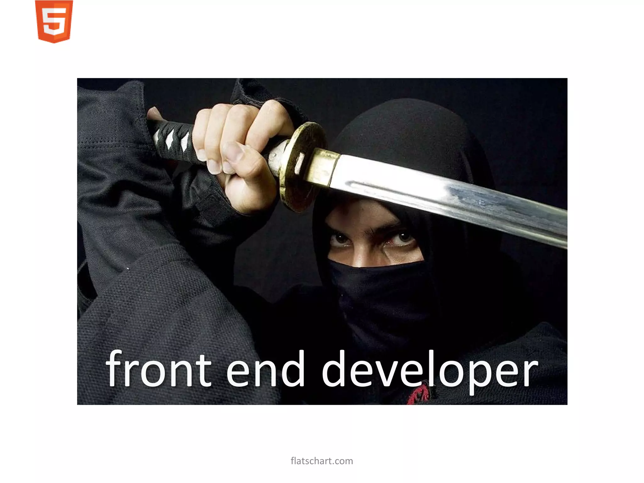 front end developer
        flatschart.com
 