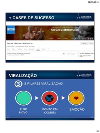 11/09/2016
48
+ CASES DE SUCESSO
VIRALIZAÇÃO
 