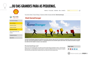 39
...OU DAS GRANDES PARA AS PEQUENAS.
 