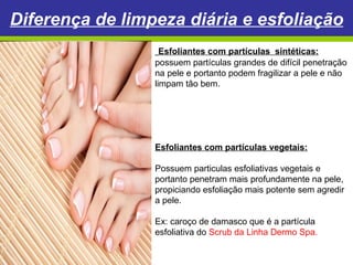 Linha Dermo Spa e seus benefícios

               Esfoliante Scrub

               Benefícios
               Renovação cel...