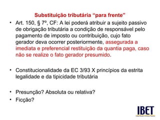 REGRA-MATRIZ DE INCIDÊNCIA OBRIGAÇÃO TRIBUTÁRIA E SUJEIÇÃO PASSIVA | PPT